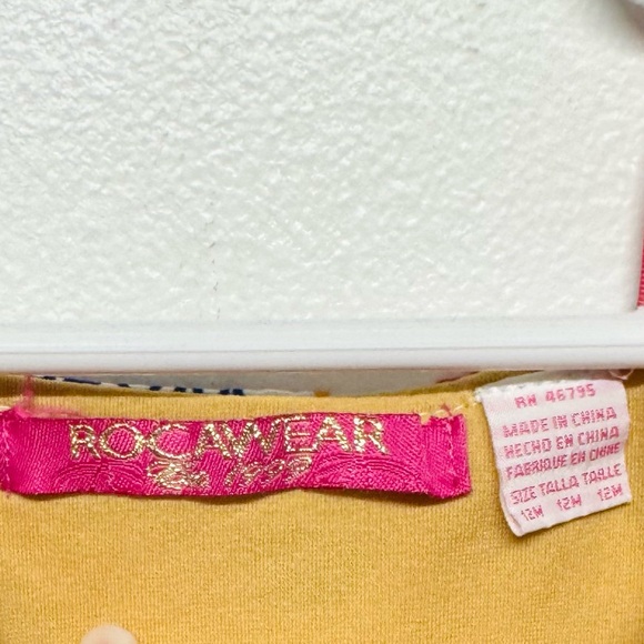 2/$20    Rocawear Girls' Heart Print Swim-dress 12M Multicolor - Picture 7 of 8